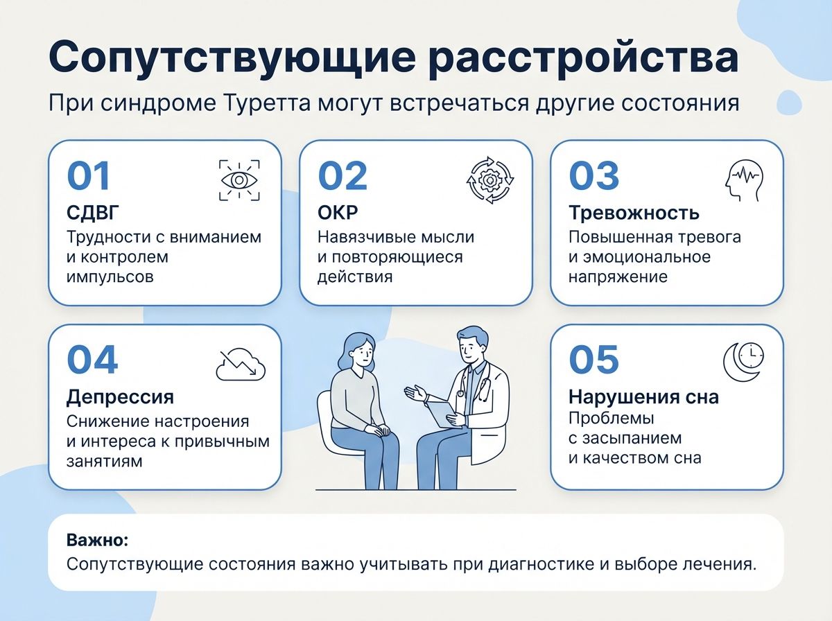 Лечение синдрома Туретта в Пятигорске инфографика