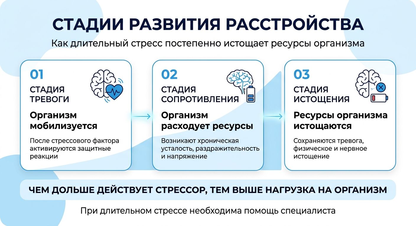 Лечение стресса в Пятигорске инфографика