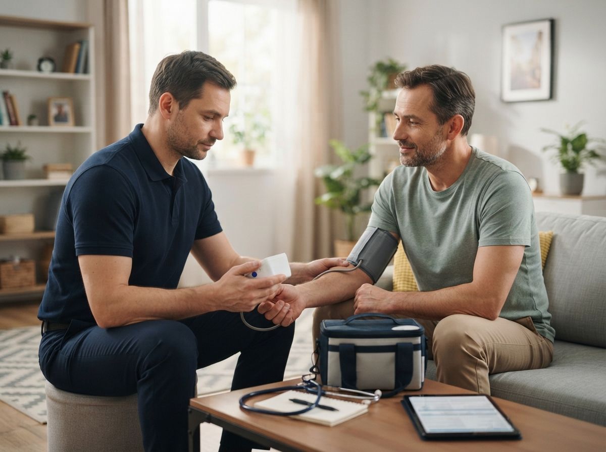 Вызов нарколога на дом в Пятигорске в наркологической клинике Измерение давления пациенту